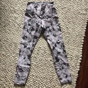 Tie dye lulu lemon leggings